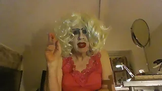 Cross-dressed, Sissy A load off one's feet Slut, TGirl, Sarah Millward - Loves her clitty sucked and hole rammed by a big, black cock